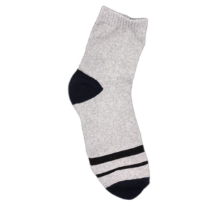 Shark Bite – Meia Cano Longo Lisa Com Listra Kit Com 3 - PY-LG-M